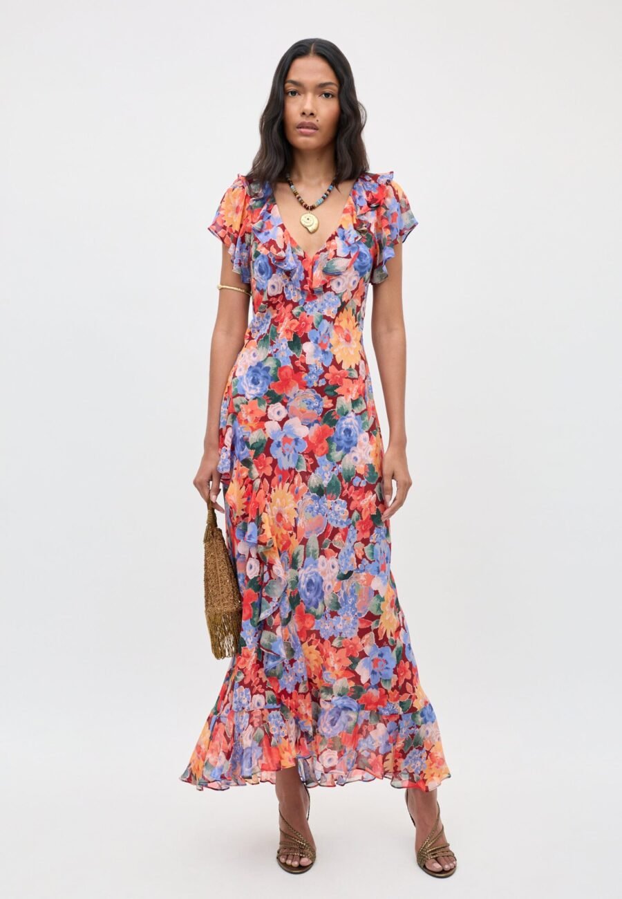 Meadow - Chelsea Floral Red