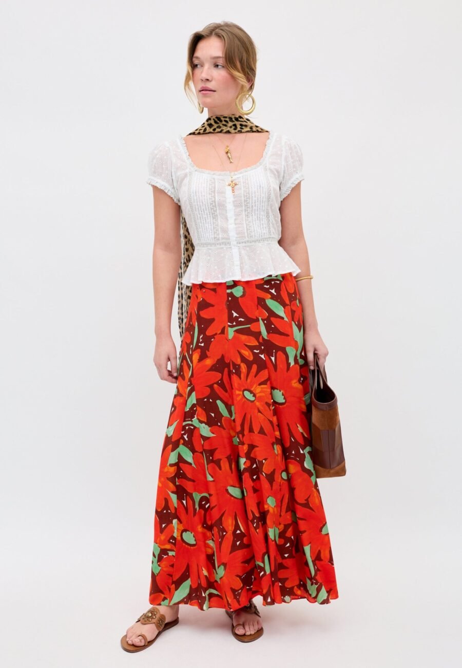 Billy - Danish Floral Orange