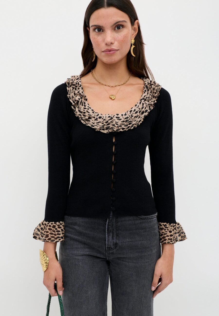 Laurel - Antelope Spot Black