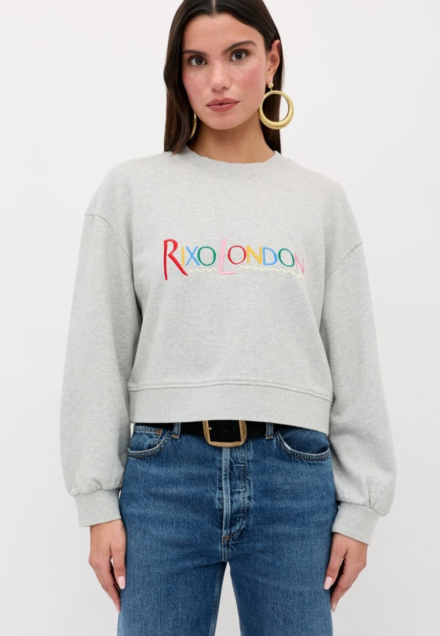Jetta  -  London Embroidery Grey
